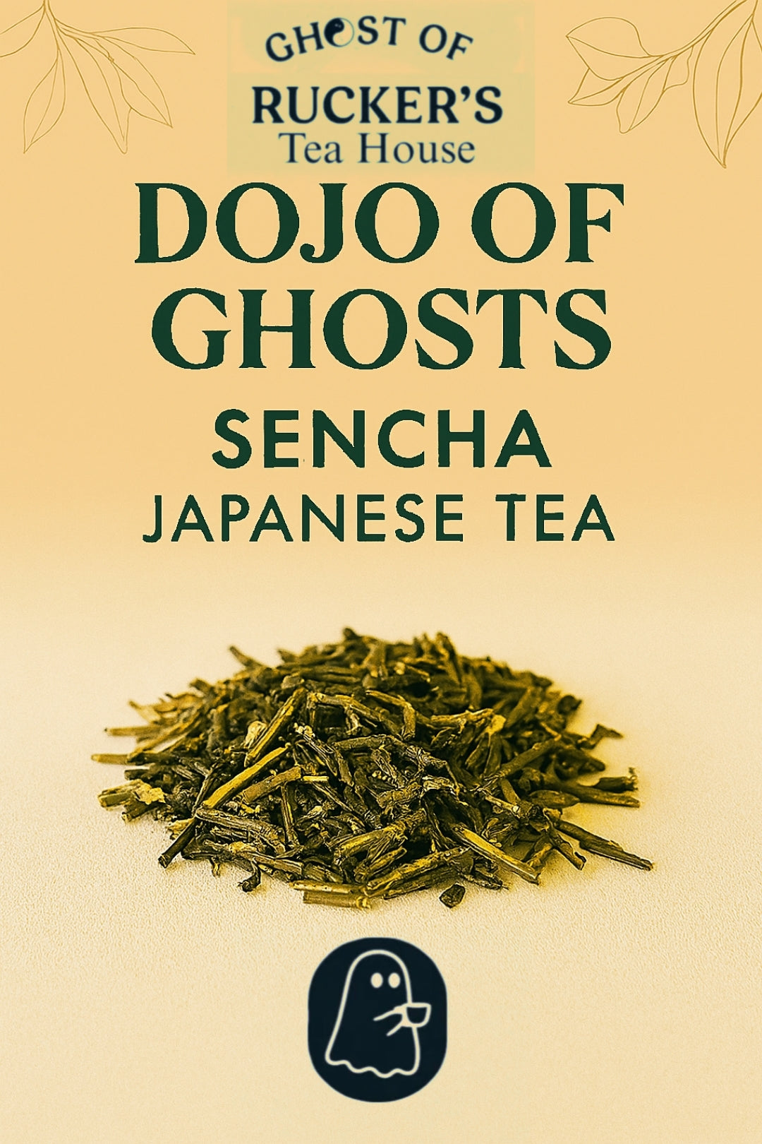 High Quality Japanese Sencha Ghost Tea.  $7 for 2.0 ounces + Free Shipping